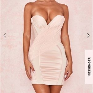 House of CB Gisou bodycon strapless dress